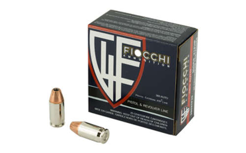 Ammunition Fiocchi Ammunition Fiocchi Centerfire Pistol 380ACP FIOCCHI 380ACP 90GR XTP 25/500